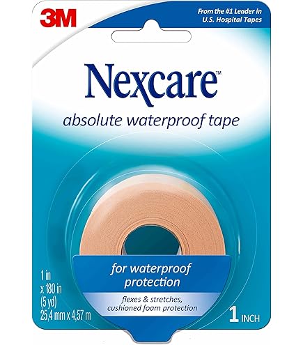 Amazon.com: Nexcare 731 First Aid Waterproof Tape w/Dispenser,1